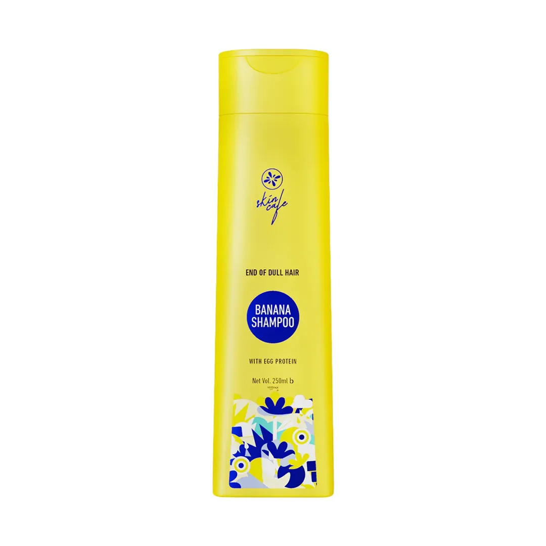 COMBO - Skin Cafe Banana Shampoo with Egg Protein + Skin Cafe Silky Tresses Moisturizing Conditioner alternate