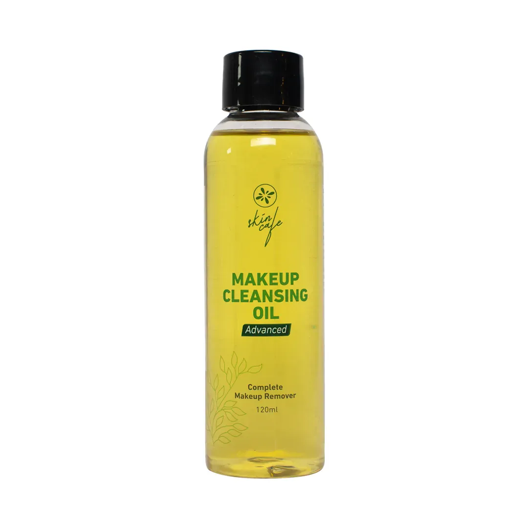 COMBO -Skin Cafe Makeup Cleansing Oil 120ml  With Skin cafe Cotton Pad  -80pcs alternate