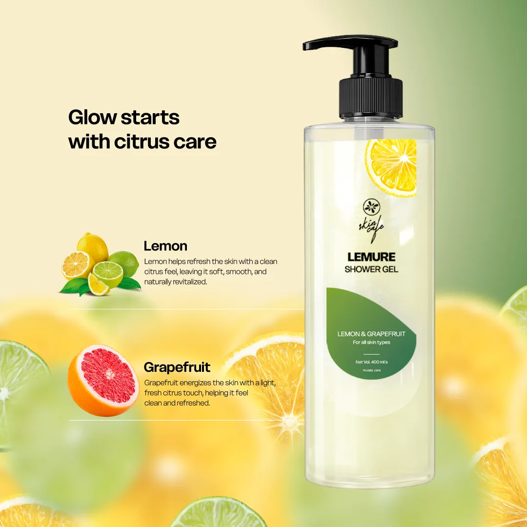 Skin Cafe Lemure Shower Gel - 400 ml 2