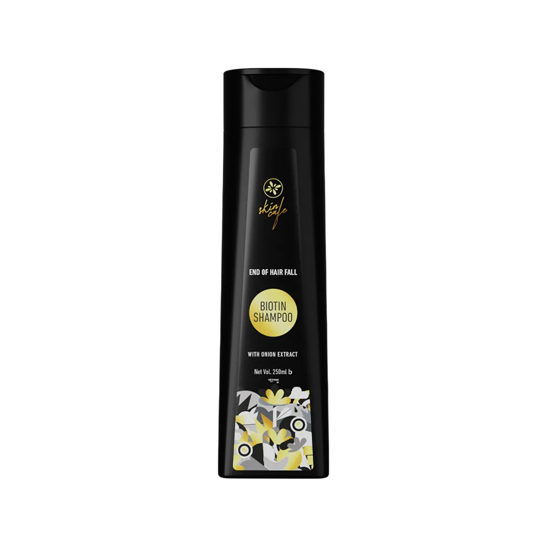COMBO - Skin Cafe Biotin Shampoo with Onion Extract + Skin Cafe Silky Tresses Moisturizing Conditioner alternate