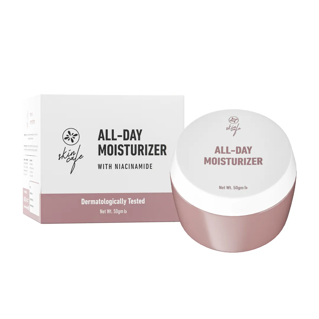 COMBO –Skin Cafe All-Day Moisturizer & Rajkonna Glow Booster Facial Wash With Gluta-Nia alternate