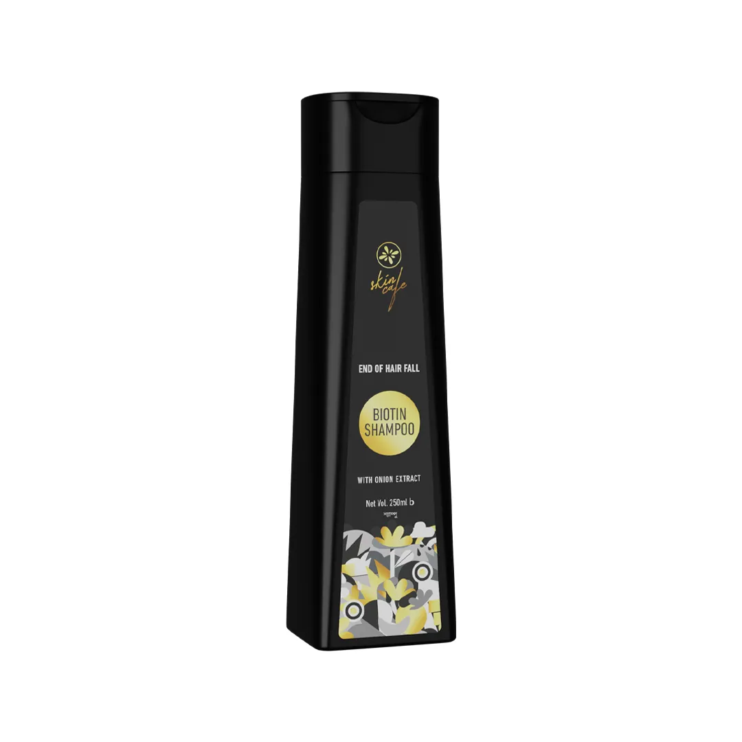 Skin Cafe End of Hair Fall Biotin Shampoo with Onion Extract - 250ml