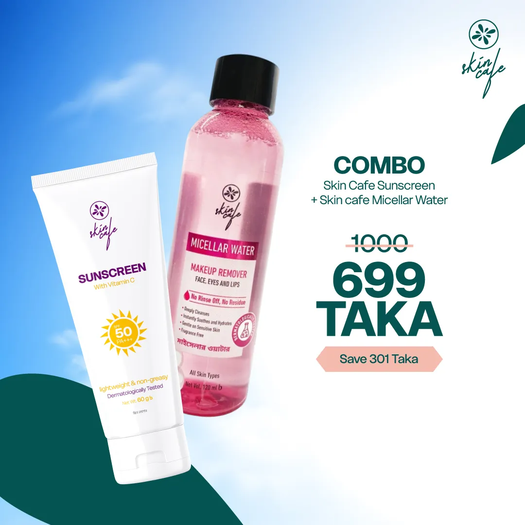 COMBO -Skin Cafe Sunscreen & Skin Cafe Micellar Water